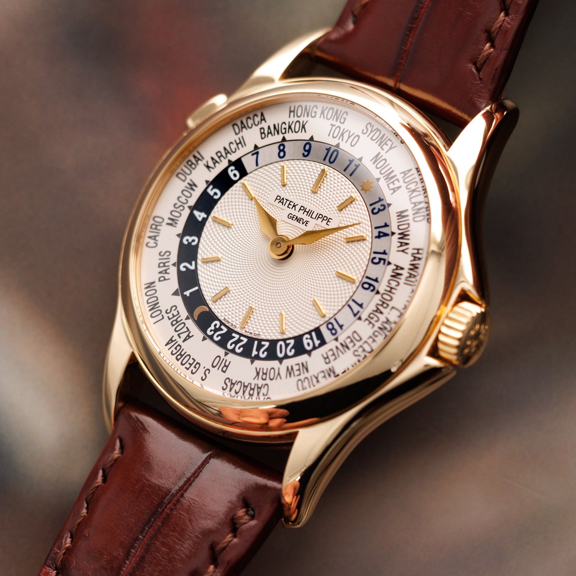 Patek Philippe - Patek Philippe Yellow Gold World Time Watch Ref. 5110 - The Keystone Watches