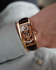Cartier - Cartier Rose Gold Tank Cintree Skeleton Ref. 3974 - The Keystone Watches