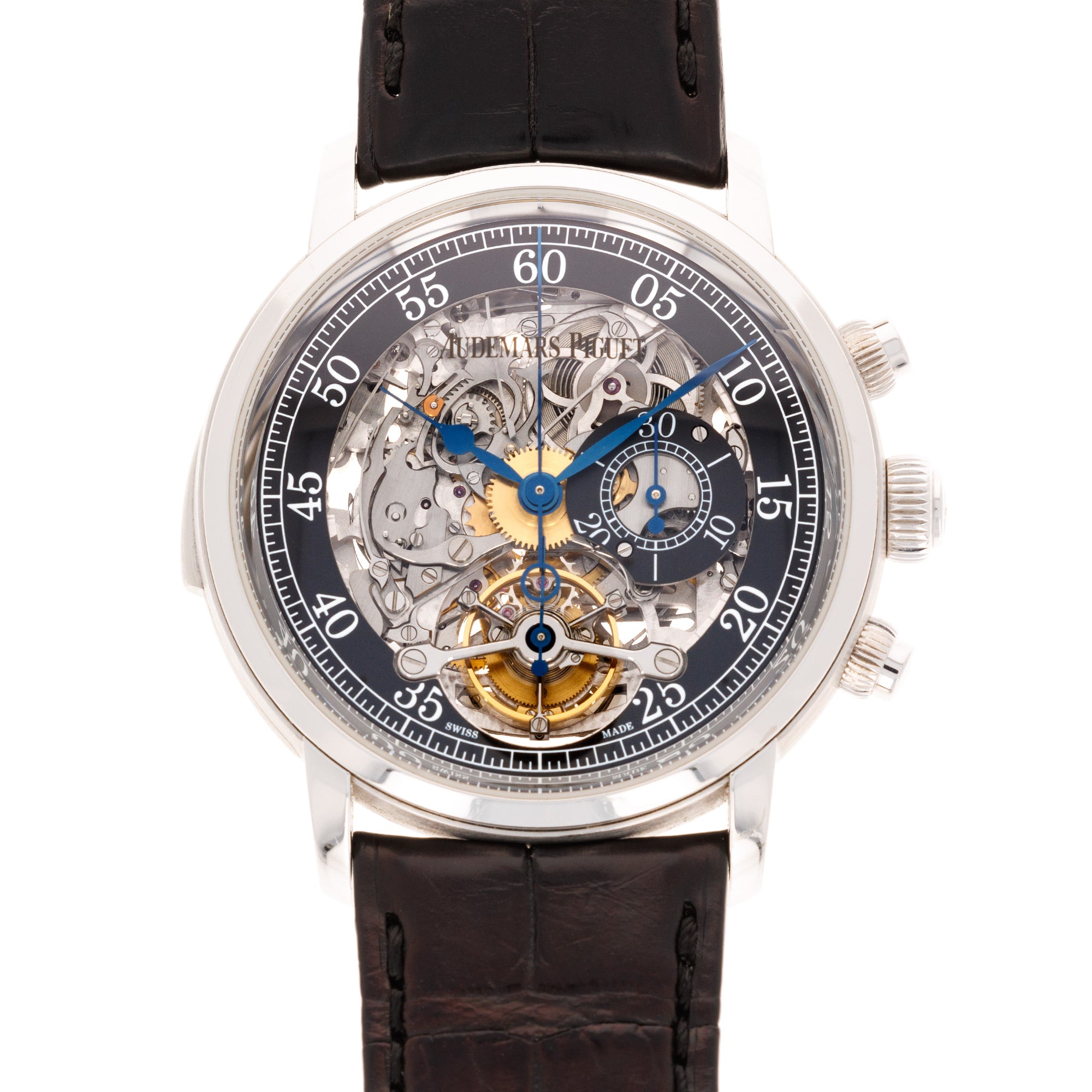 Audemars Piguet White Gold Skeleton Tourbillon Minute Repeater