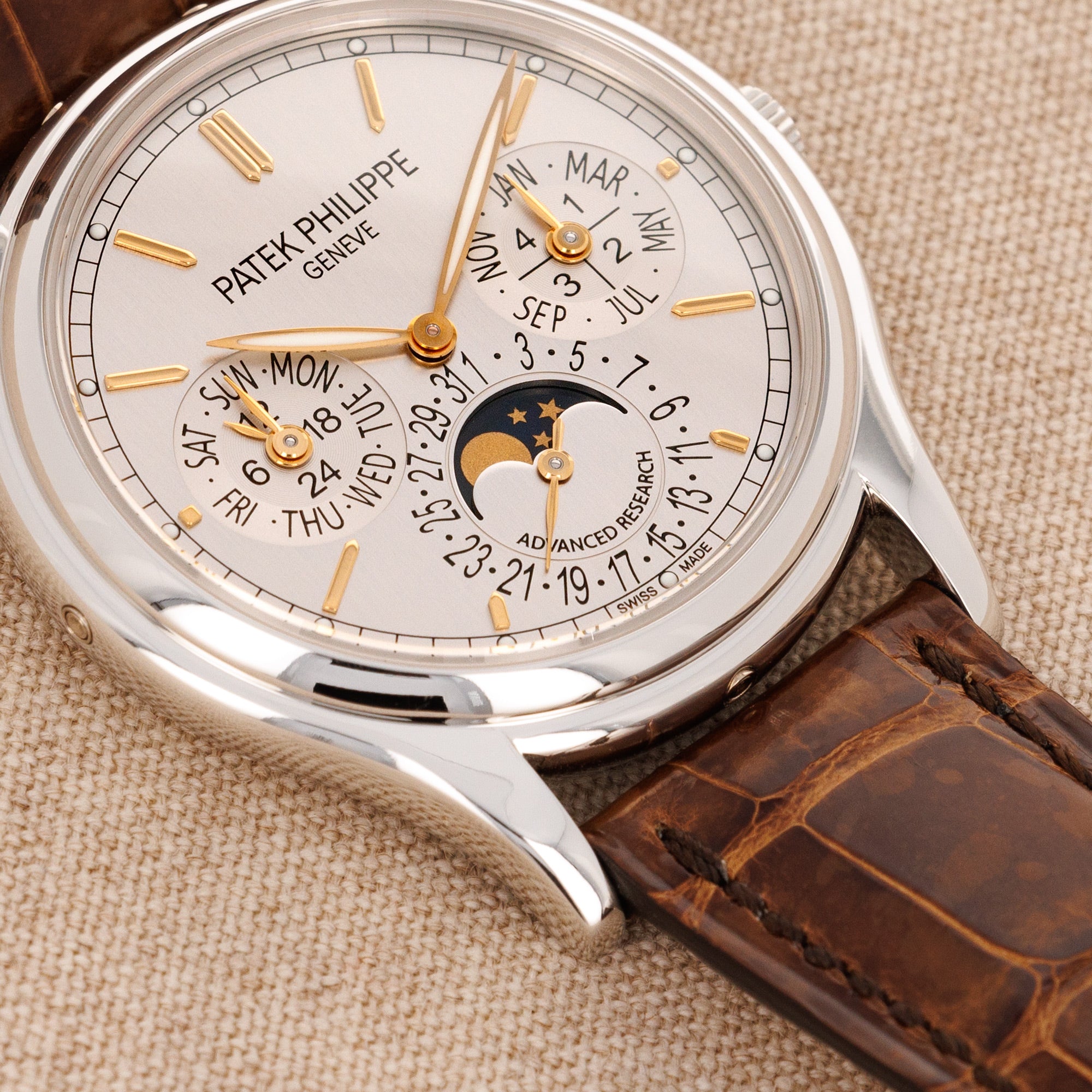 Patek Philippe - Patek Philippe Platinum Advanced Research Ref. 5550 - The Keystone Watches