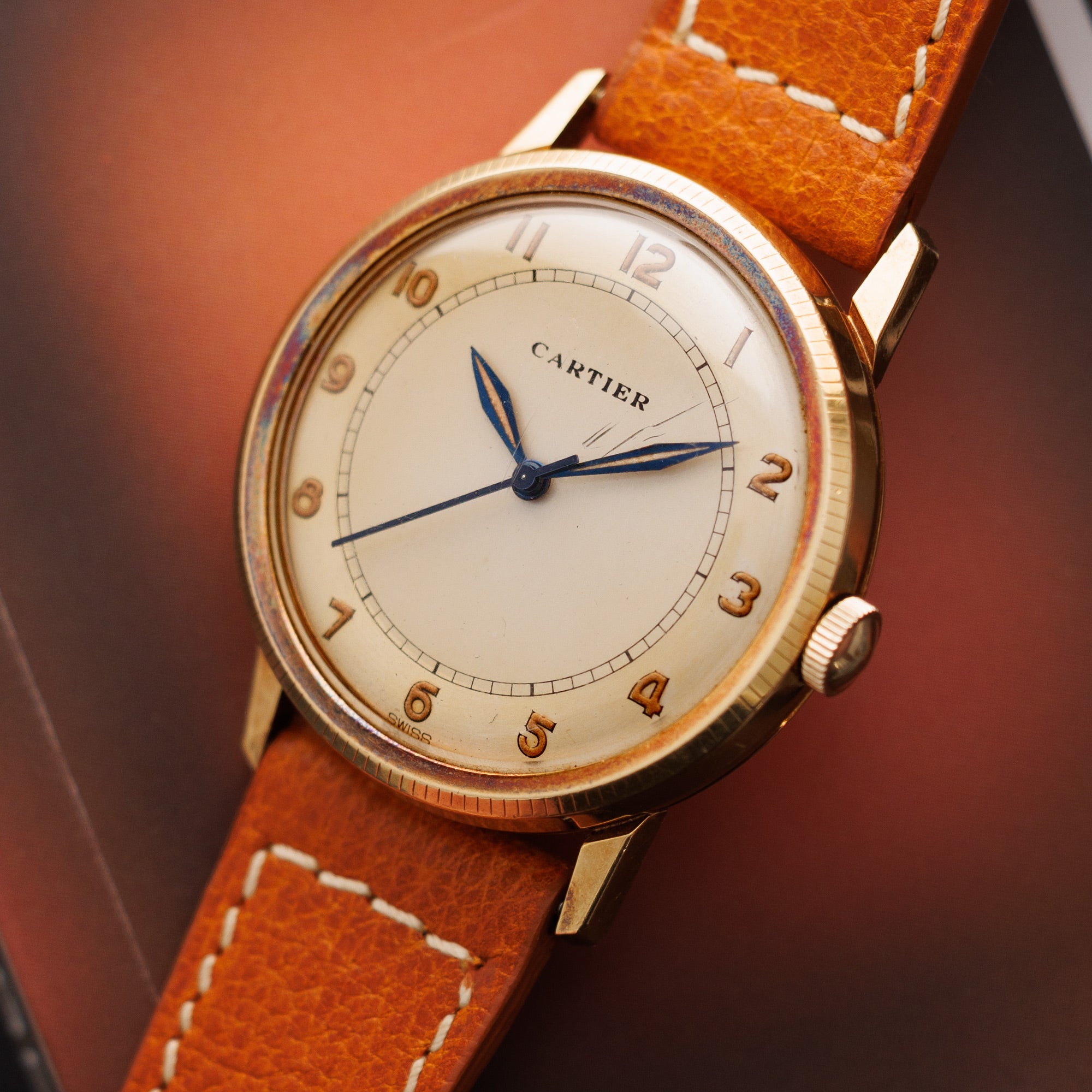 Cartier - Cartier Yellow Gold Bumper Automatic Watch, European Watch &amp; Clock - The Keystone Watches