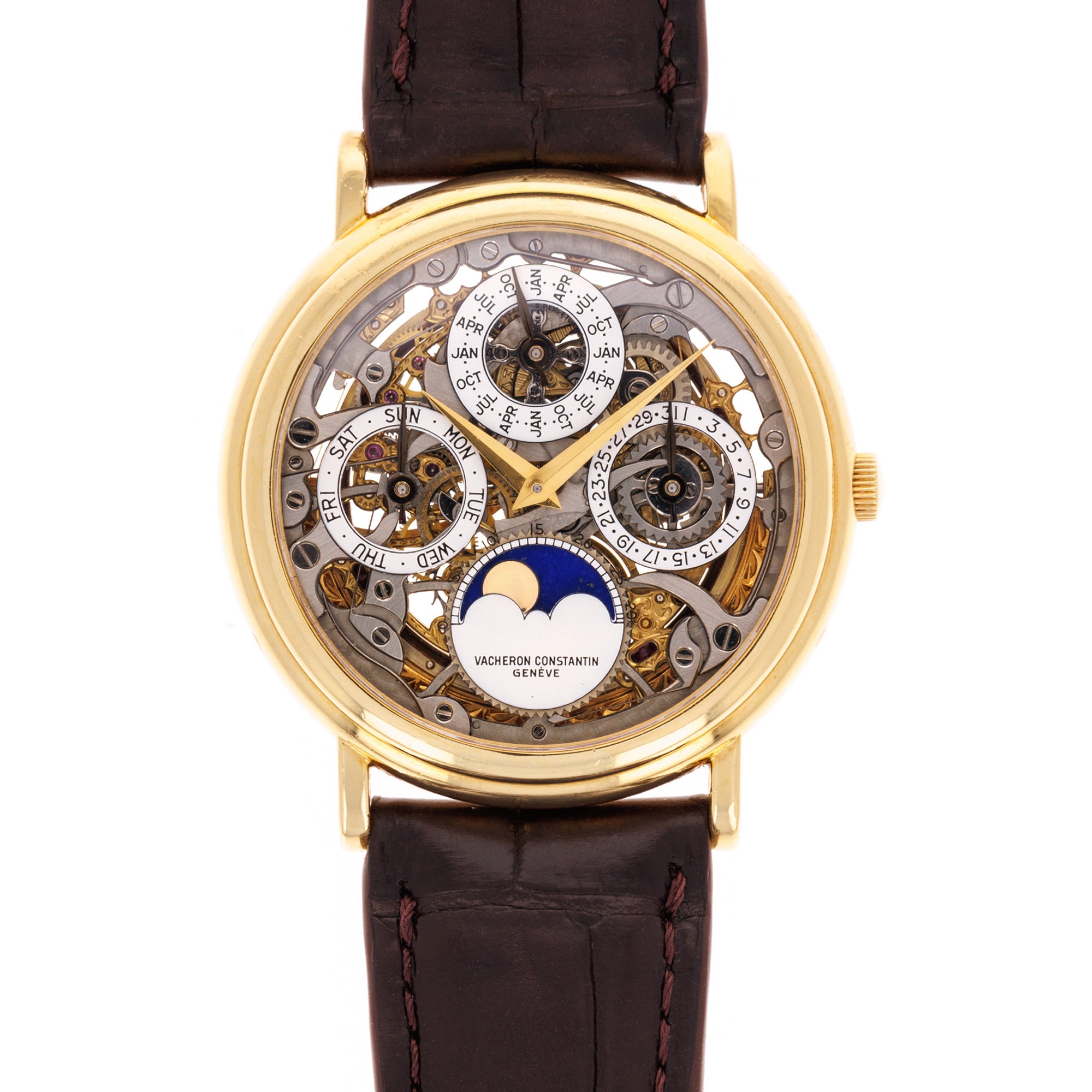 Vacheron Constantin - Vacheron Constantin Yellow Gold Perpetual Skeleton Ref. 43032 - The Keystone Watches