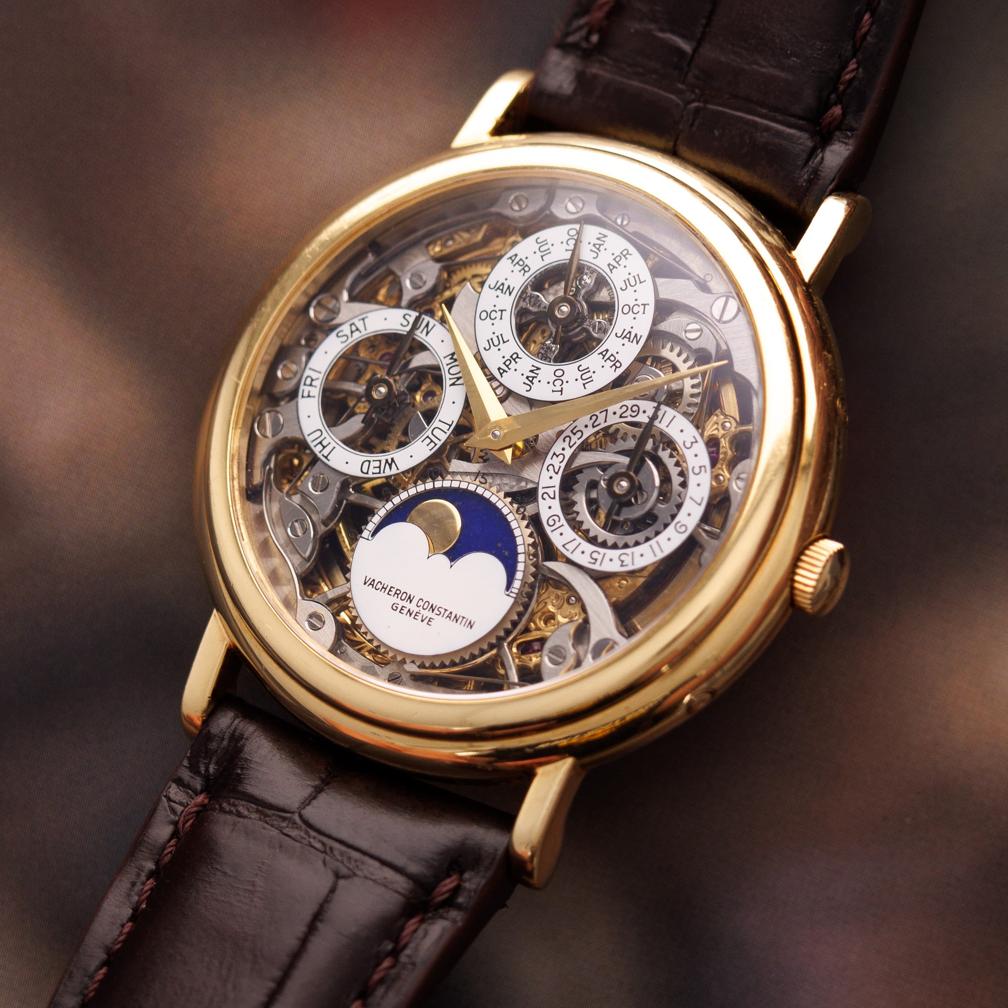 Vacheron Constantin - Vacheron Constantin Yellow Gold Perpetual Skeleton Ref. 43032 - The Keystone Watches