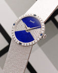 Piaget - Piaget White Gold, Lapis and Diamond Watch Ref. 9706 - The Keystone Watches