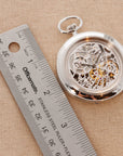 Audemars Piguet - Audemars Piguet White Gold Skeleton Pocket Watch - The Keystone Watches