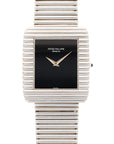 Patek Philippe - Patek Philippe White Gold Onyx Watch Ref. 3733 - The Keystone Watches