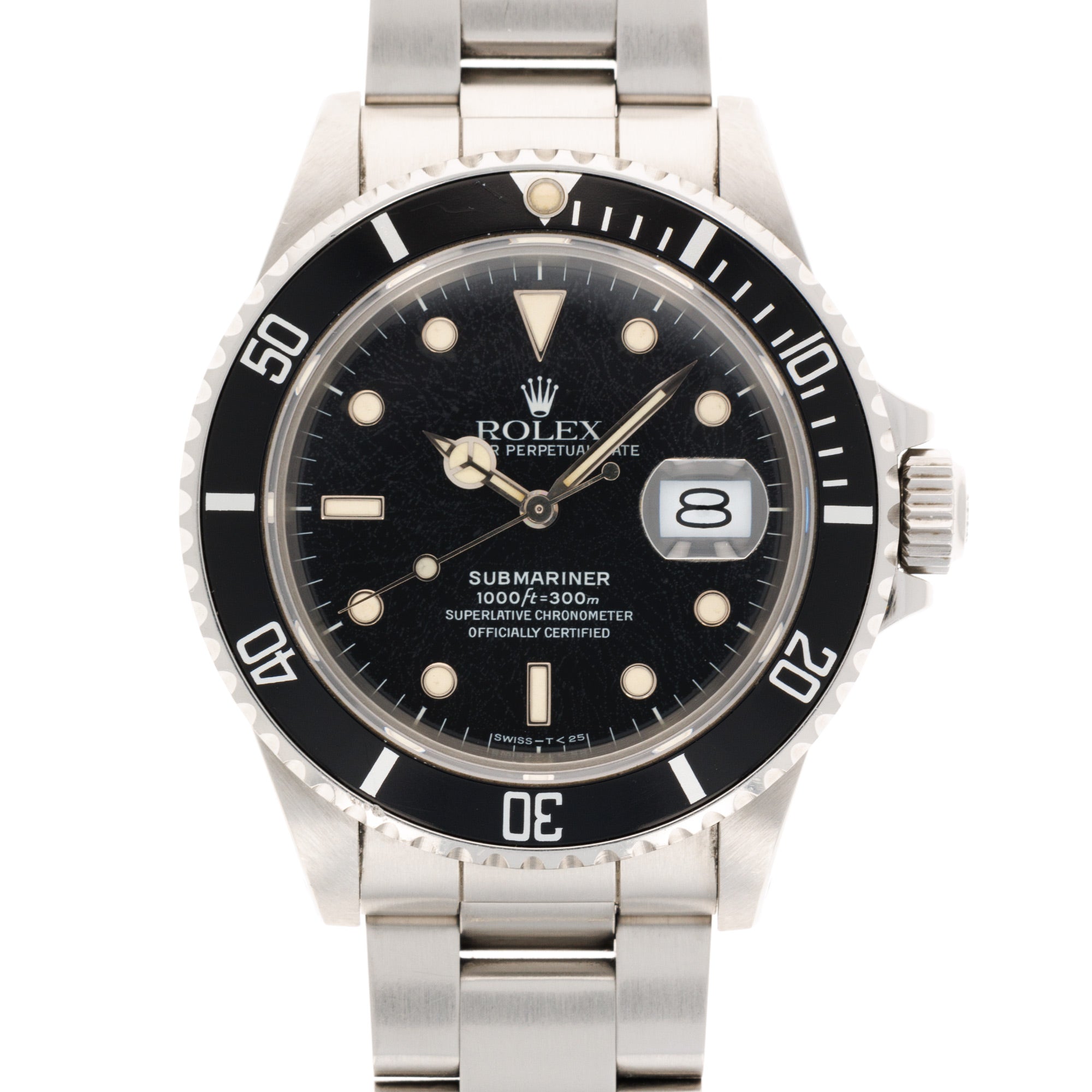 Rolex - Rolex Steel Submariner Ref. 168000 with Spider Dial - The Keystone Watches