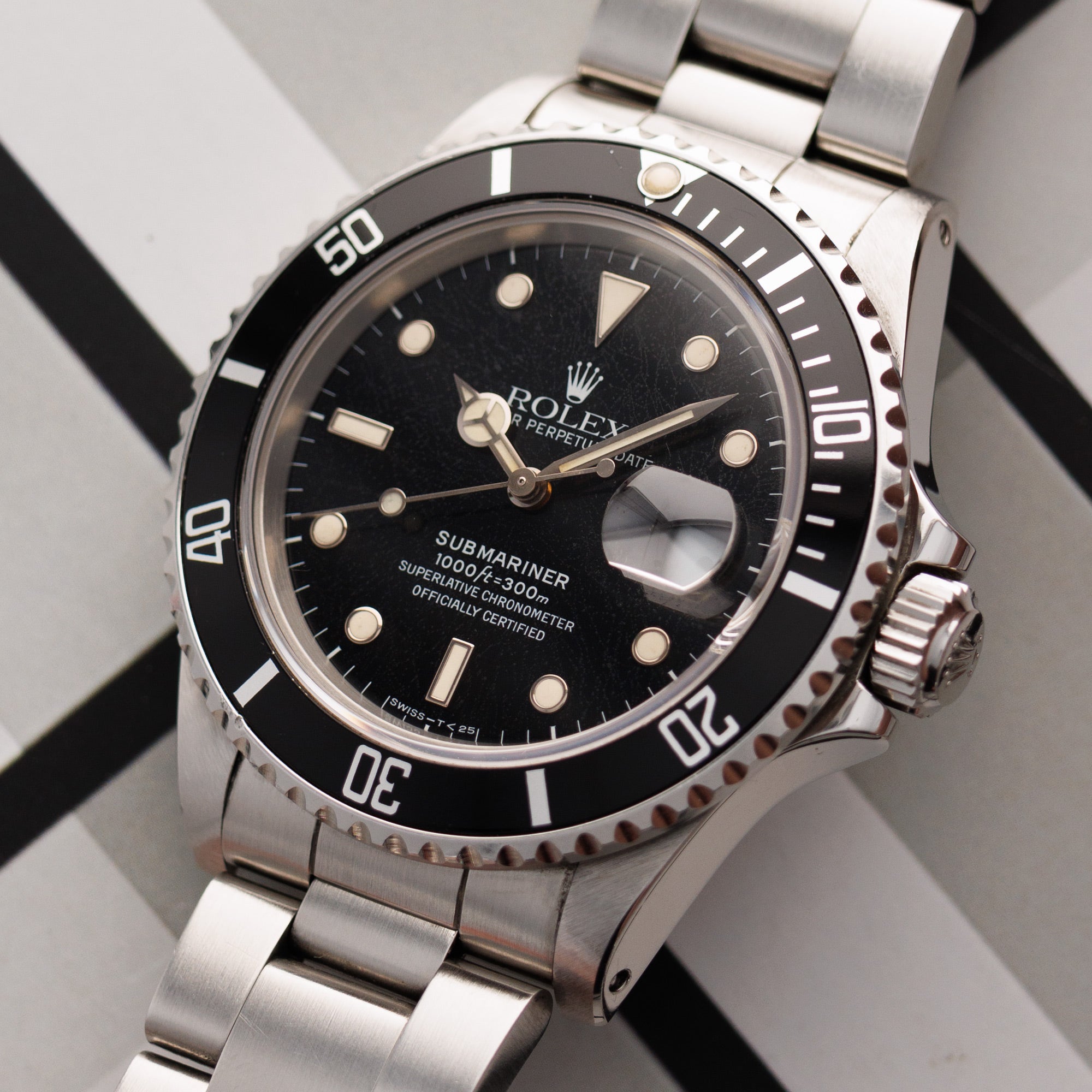 Rolex - Rolex Steel Submariner Ref. 168000 with Spider Dial - The Keystone Watches