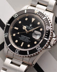 Rolex - Rolex Steel Submariner Ref. 168000 with Spider Dial - The Keystone Watches