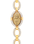 Rolex - Rolex Yellow Gold Oval Diamond Watch - The Keystone Watches