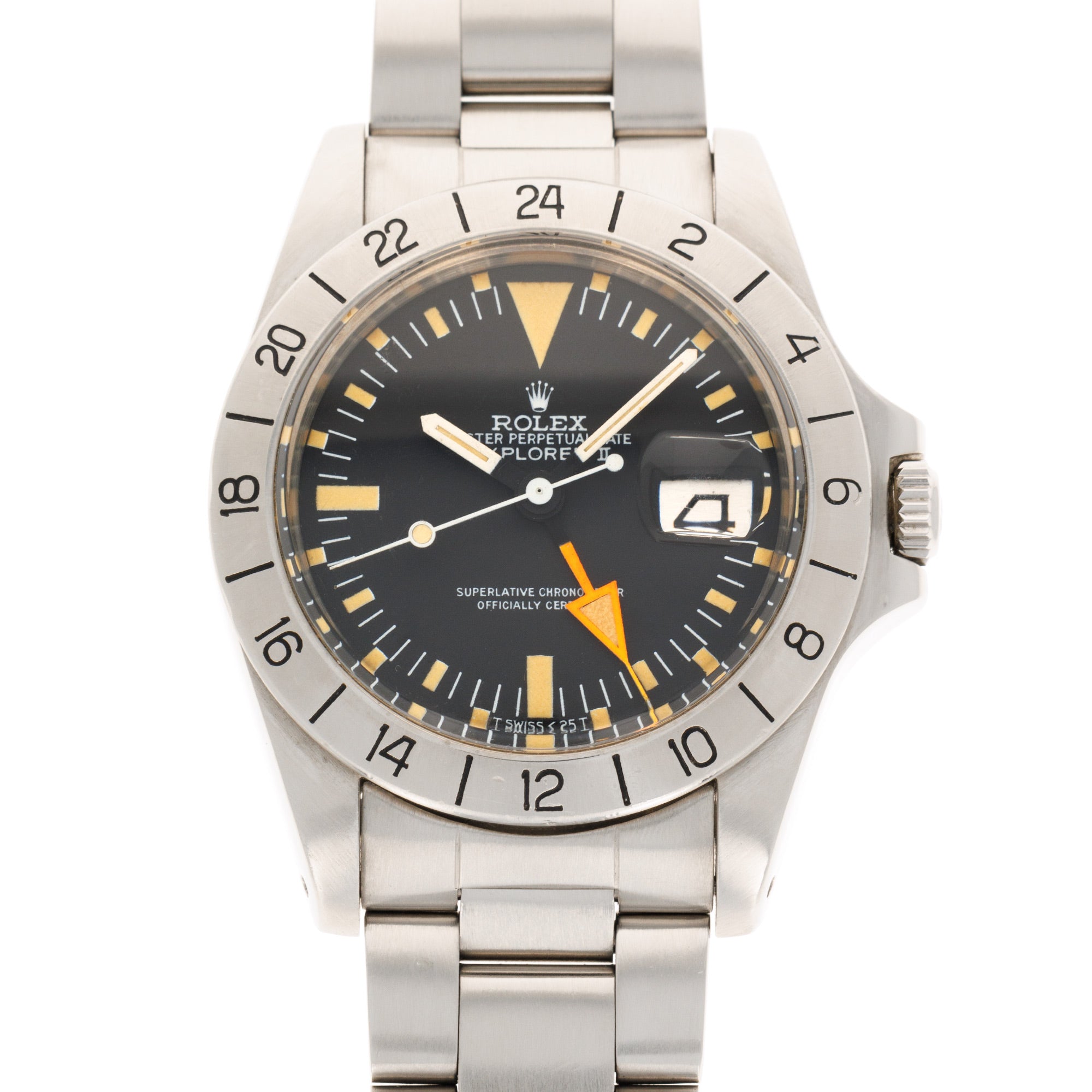 Rolex - Rolex Steel Explorer II Orange Hand Watch Ref. 1655 - The Keystone Watches