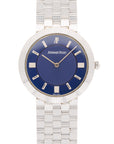 Audemars Piguet - Audemars Piguet White Gold Hobnail Watch with Blue Dial - The Keystone Watches