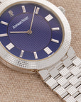 Audemars Piguet - Audemars Piguet White Gold Hobnail Watch with Blue Dial - The Keystone Watches