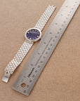 Audemars Piguet - Audemars Piguet White Gold Hobnail Watch with Blue Dial - The Keystone Watches