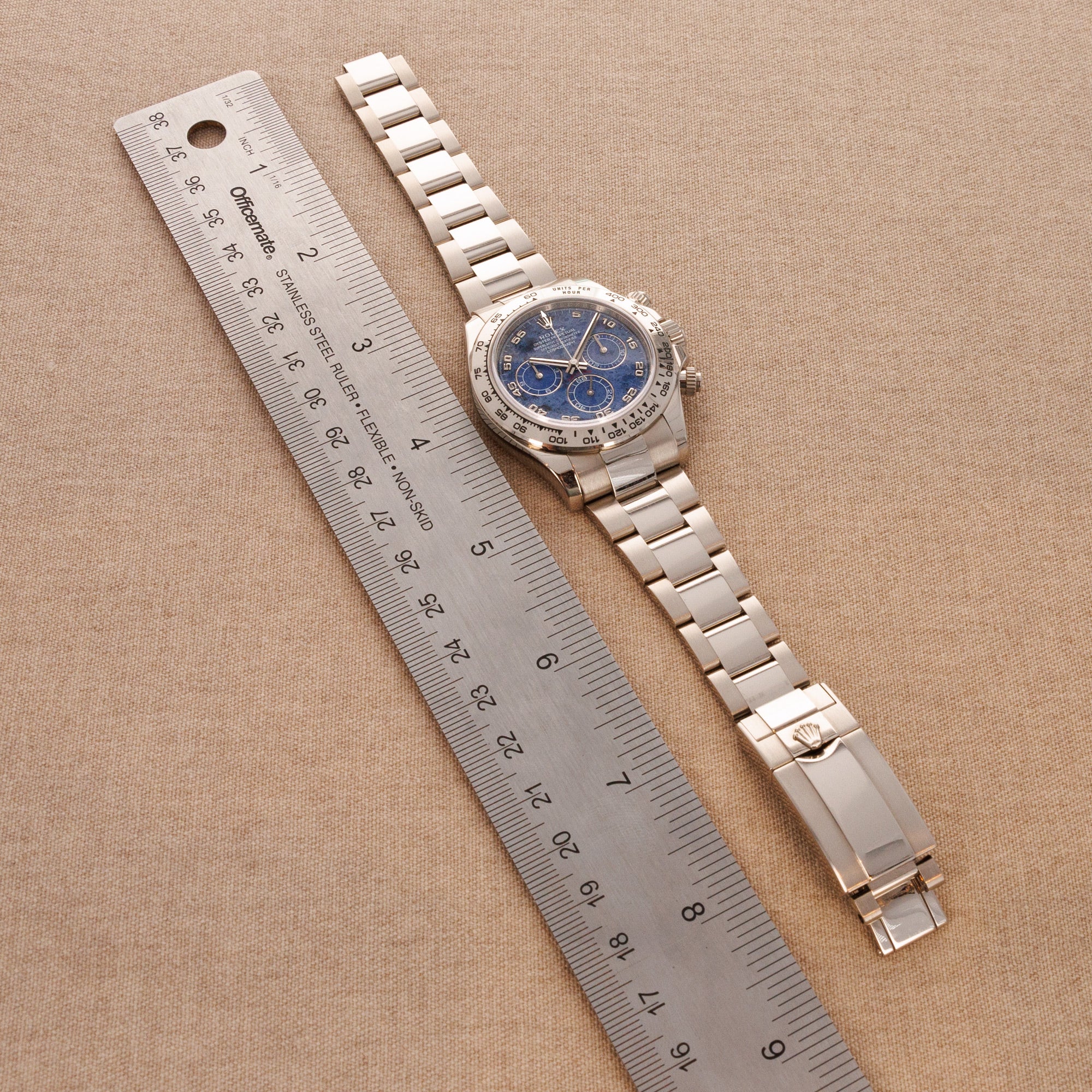 Rolex - Rolex White Gold Daytona Sodalite Watch Ref. 116509 - The Keystone Watches