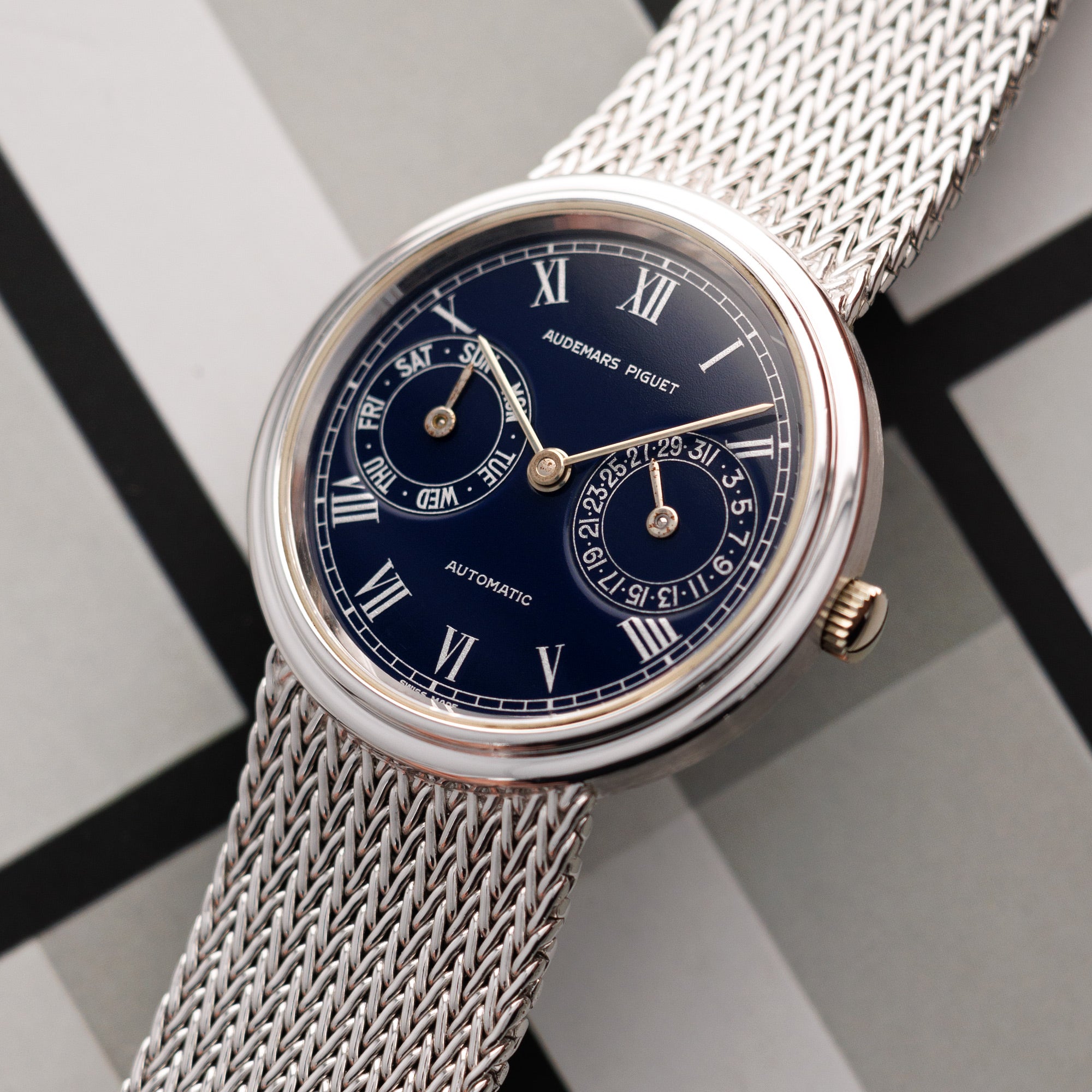 Audemars Piguet - Audemars Piguet White Gold Day-Date Watch Ref. 25574 - The Keystone Watches