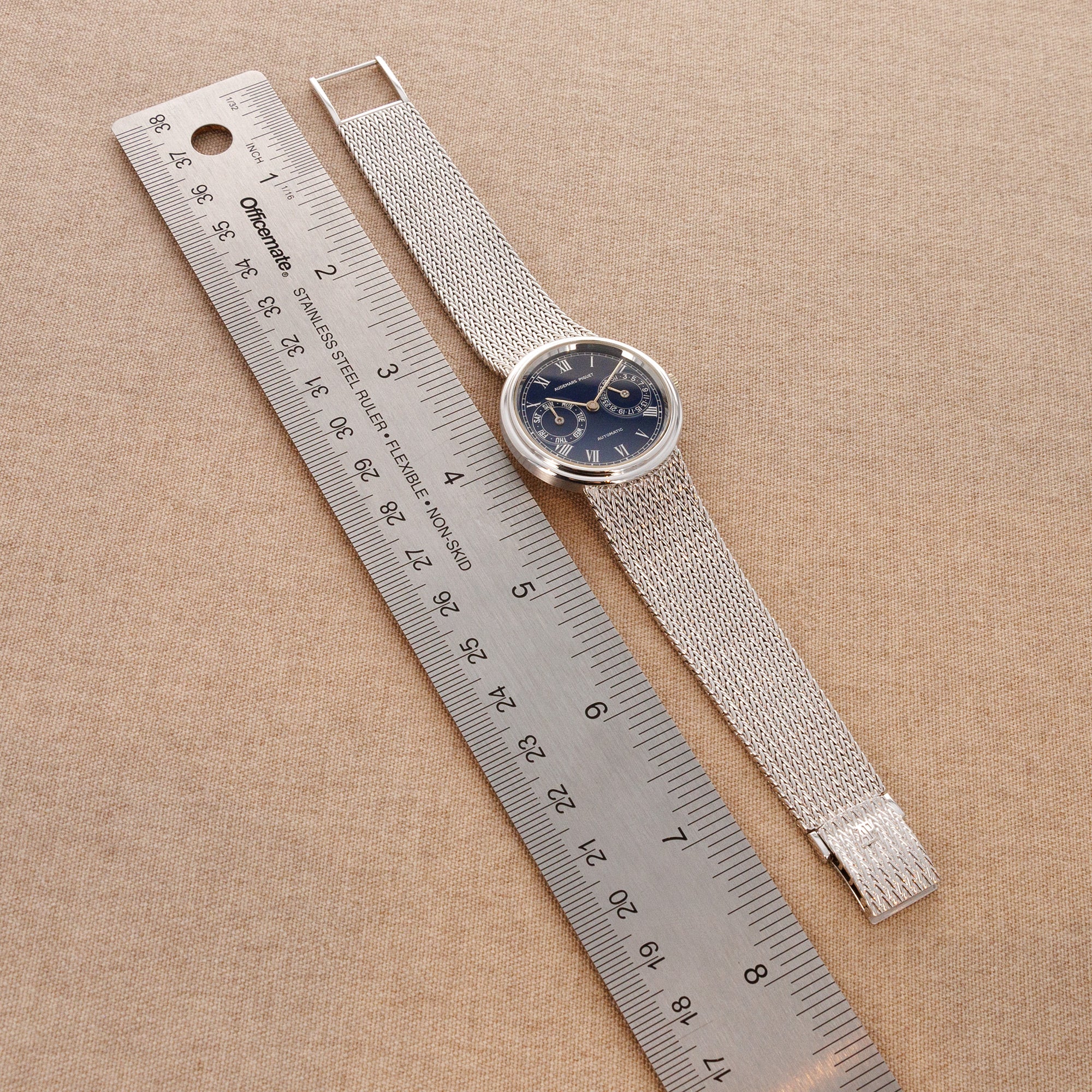 Audemars Piguet - Audemars Piguet White Gold Day-Date Watch Ref. 25574 - The Keystone Watches