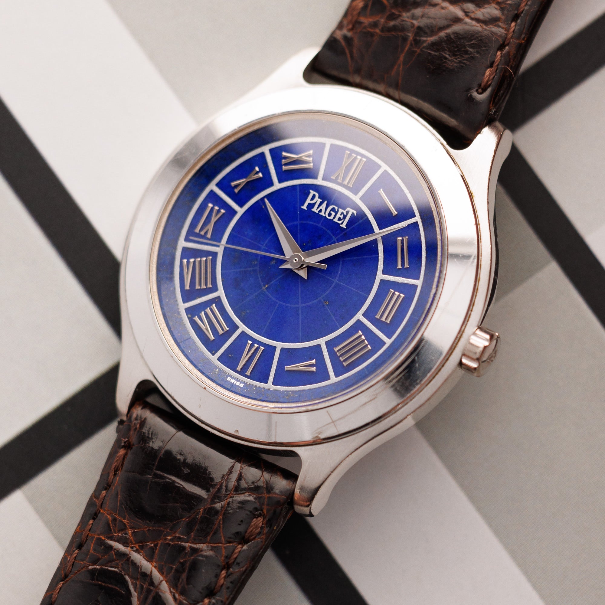 Piaget - Piaget White Gold Lapis Lazuli Watch Ref. 26011 - The Keystone Watches