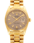 Rolex - Rolex Yellow Gold Day-Date with Morelli Finish Ref. 1811 - The Keystone Watches