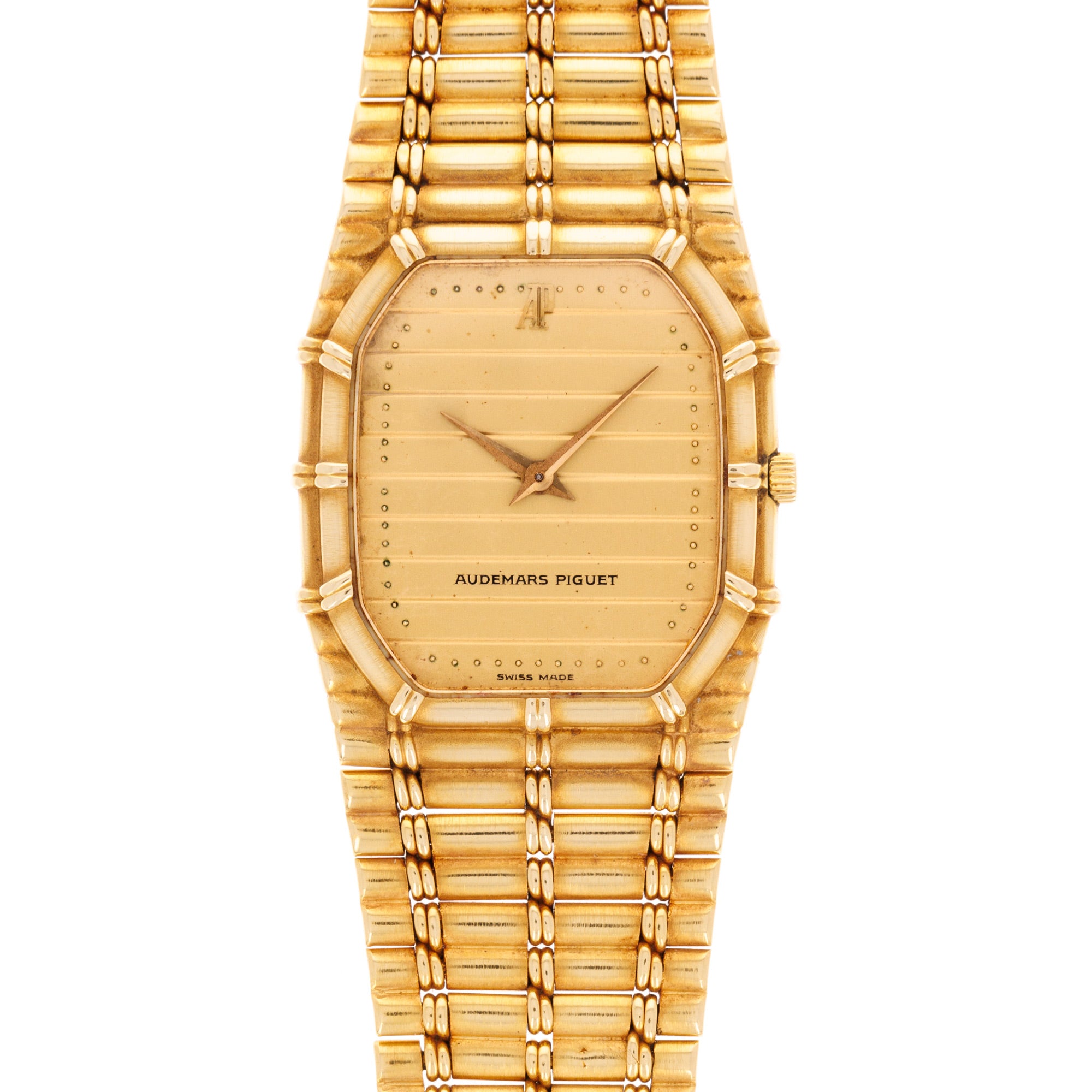 Audemars Piguet - Audemars Piguet Yellow Gold Bamboo Watch - The Keystone Watches