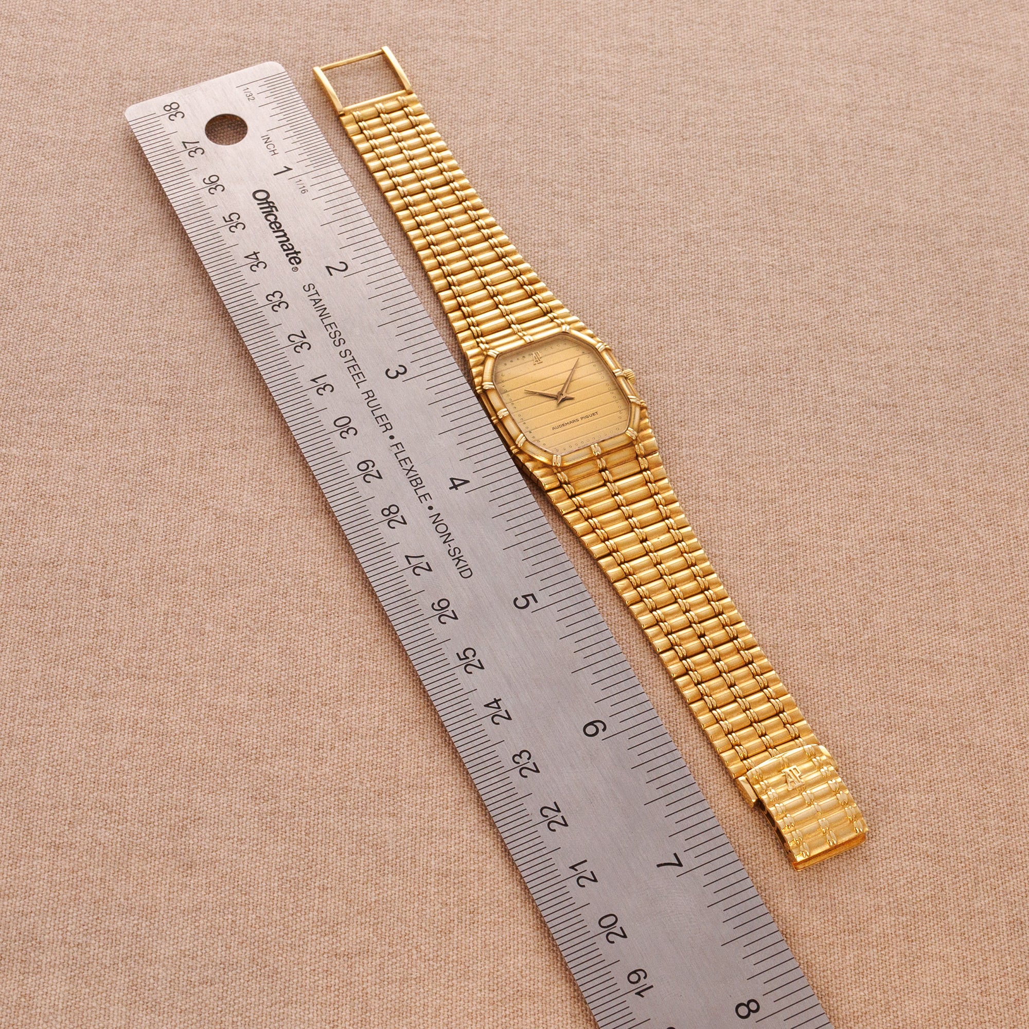 Audemars Piguet - Audemars Piguet Yellow Gold Bamboo Watch - The Keystone Watches