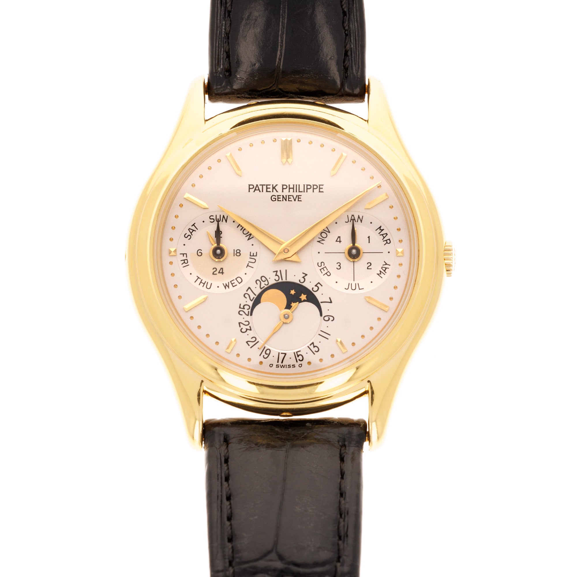 Patek Philippe - Patek Philippe Yellow Gold Perpetual Calendar Watch Ref. 3940 - The Keystone Watches