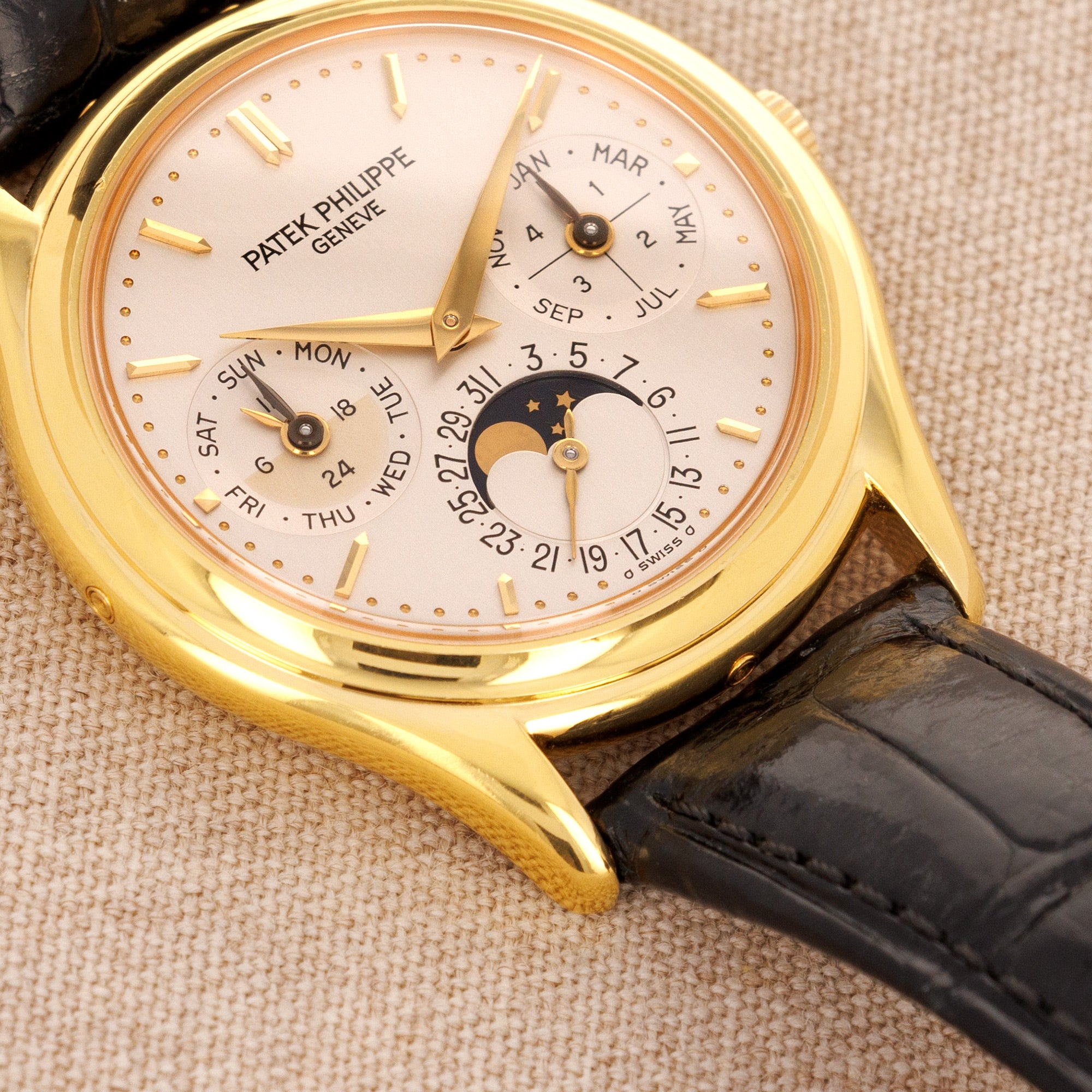 Patek Philippe - Patek Philippe Yellow Gold Perpetual Calendar Watch Ref. 3940 - The Keystone Watches