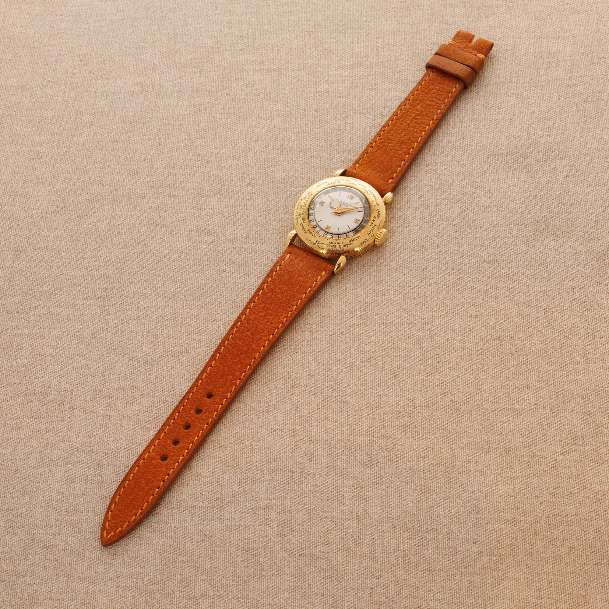 Patek Philippe - Patek Philippe Yellow Gold World Time Watch Ref. 1415 - The Keystone Watches