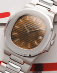 Patek Philippe - Patek Philippe Steel Nautilus Watch Ref. 3700 with Tropical Brown Dial - The Keystone Watches