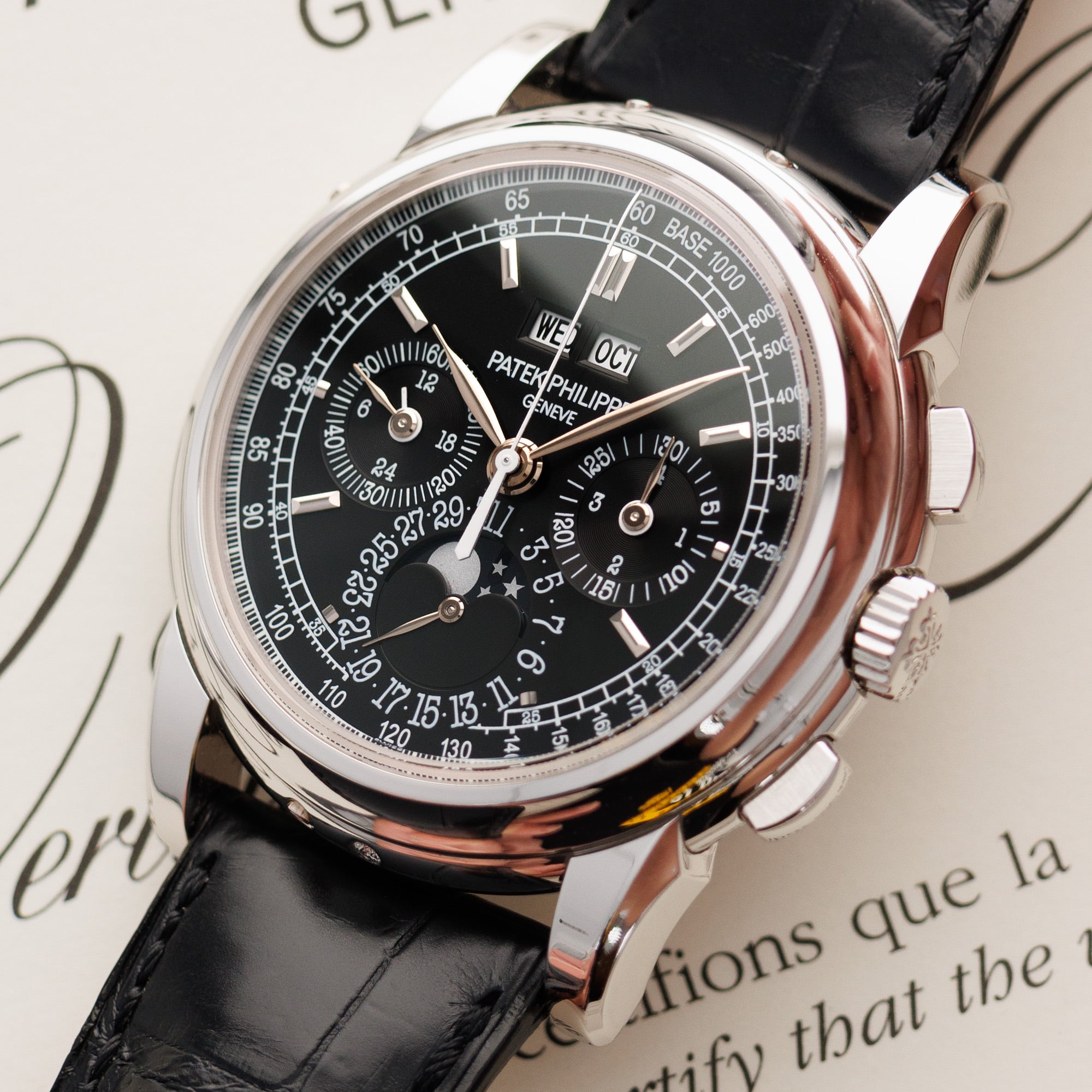 Patek Philippe - Patek Philippe Platinum Perpetual Calendar Watch Ref. 5970 - The Keystone Watches