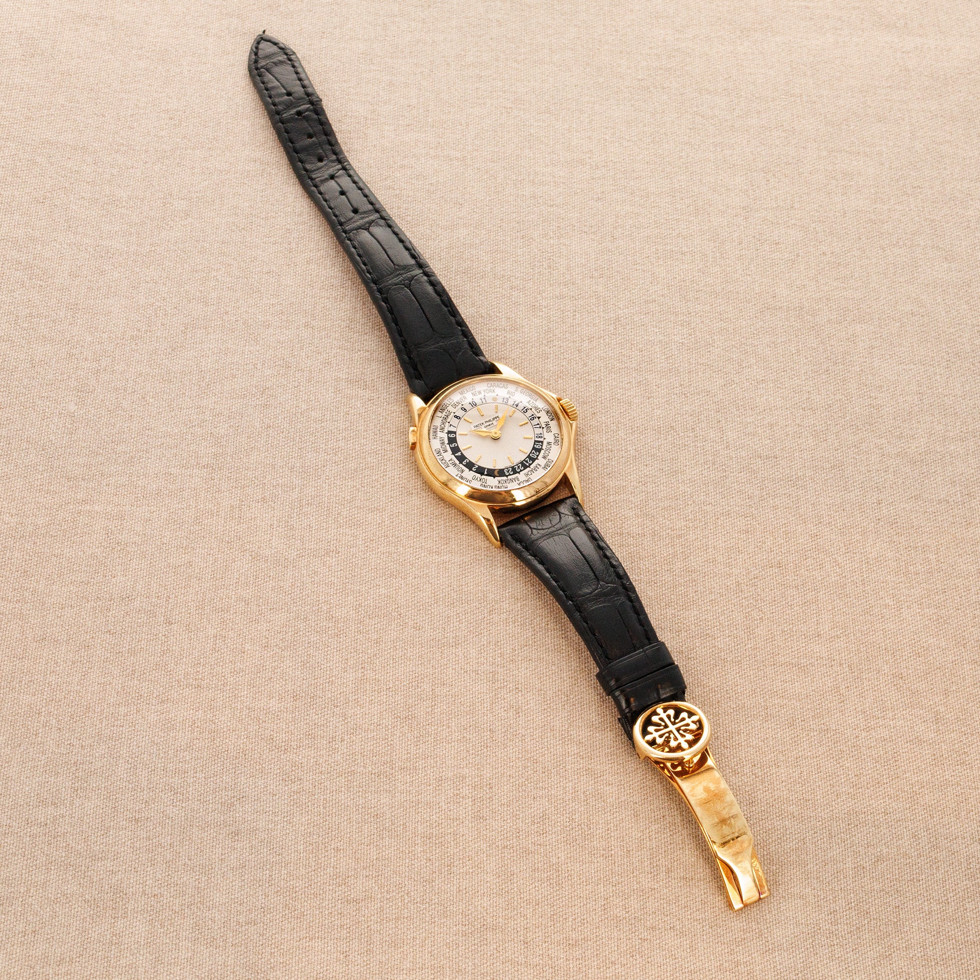 Patek Philippe - Patek Philippe Yellow Gold World Time Watch Ref. 5110 - The Keystone Watches