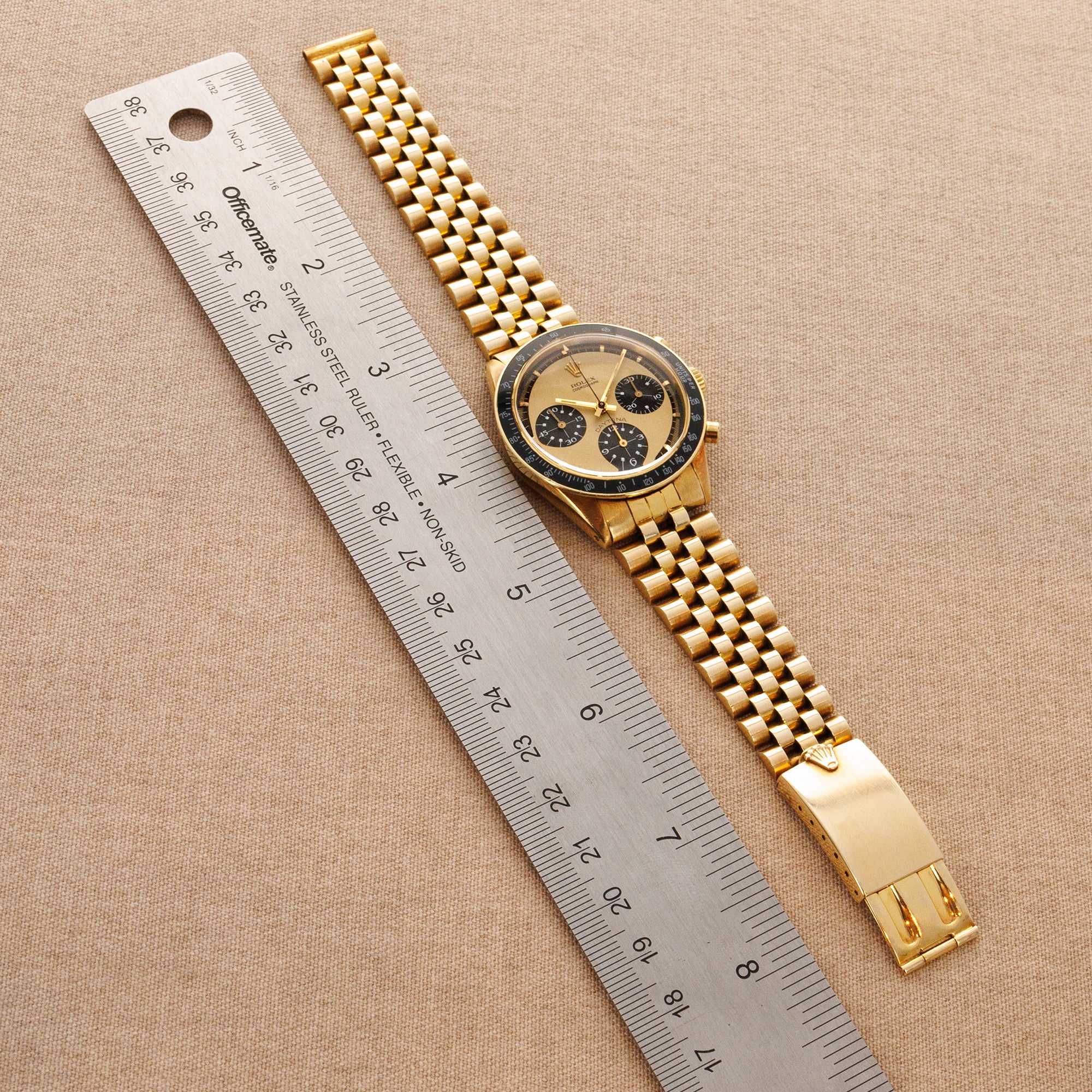 Rolex - Rolex Yellow Gold Paul Newman Daytona Lemon Watch Ref. 6264 - The Keystone Watches