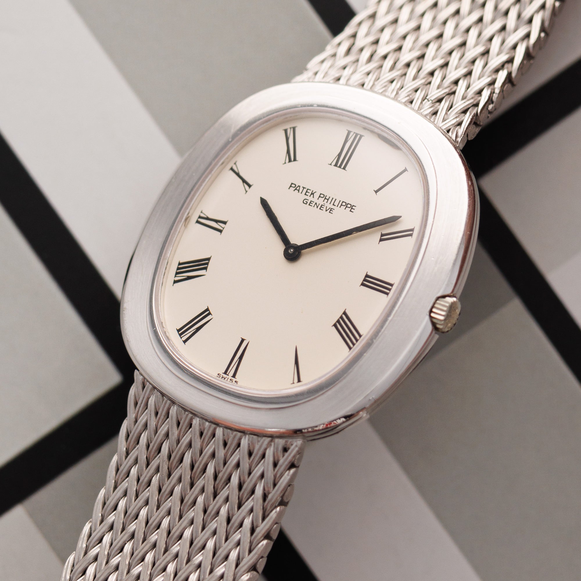 Patek Philippe - Patek Phillipe White Gold Grand Ellipse Ref. 3589 - The Keystone Watches