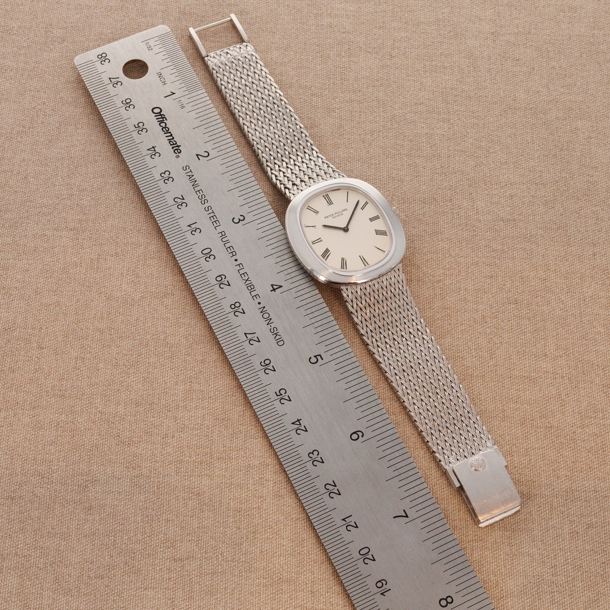 Patek Philippe - Patek Phillipe White Gold Grand Ellipse Ref. 3589 - The Keystone Watches