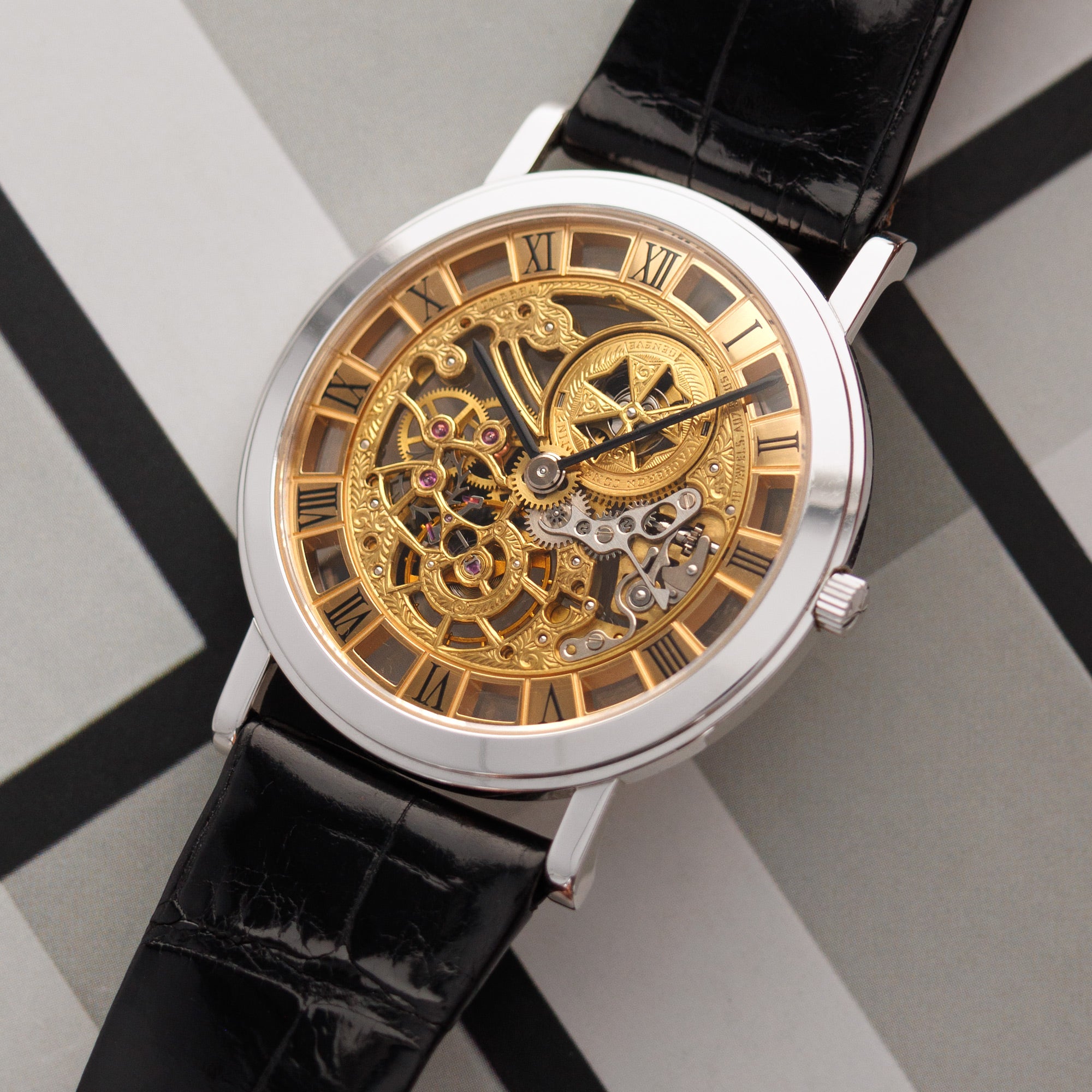 Vacheron Constantin - Vacheron White Gold Skeleton Watch Ref. 33115 - The Keystone Watches