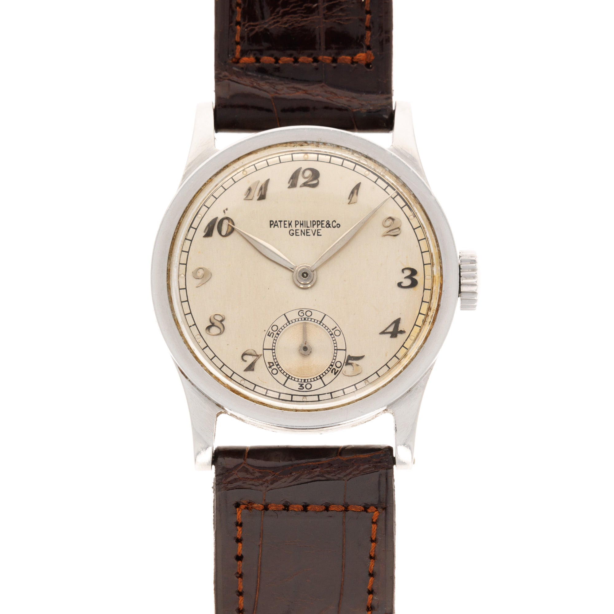 Patek Philippe - Patek Philippe Steel Calatrava Breguet Numerals Ref. 96 - The Keystone Watches