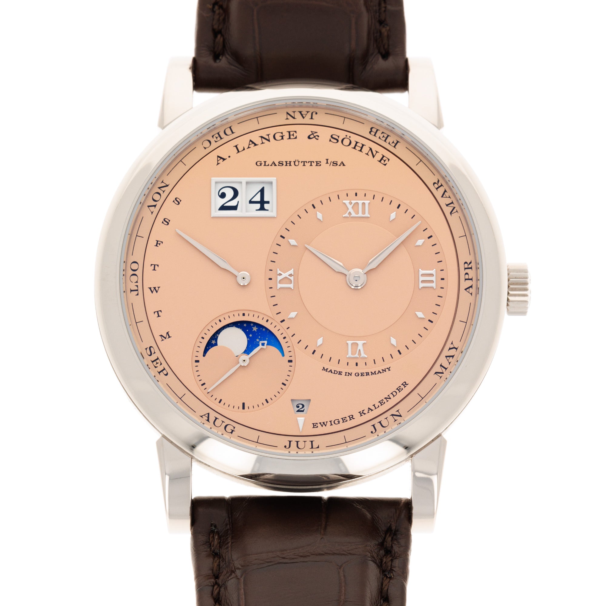 A. Lange & Sohne - A. Lange & Sohne White Gold Lange 1 Perpetual Calendar Ref. 345.056 - The Keystone Watches