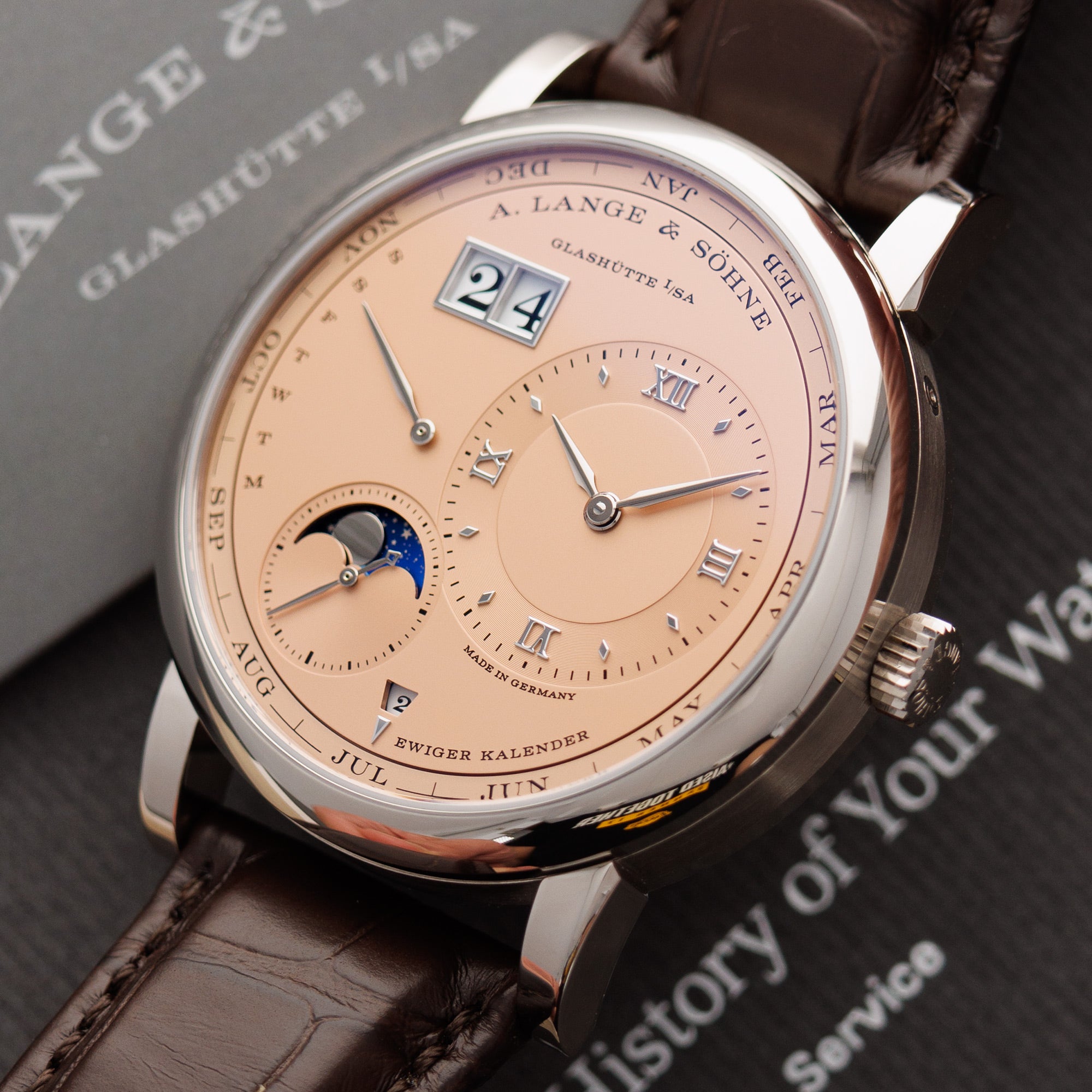 A. Lange & Sohne - A. Lange & Sohne White Gold Lange 1 Perpetual Calendar Ref. 345.056 - The Keystone Watches