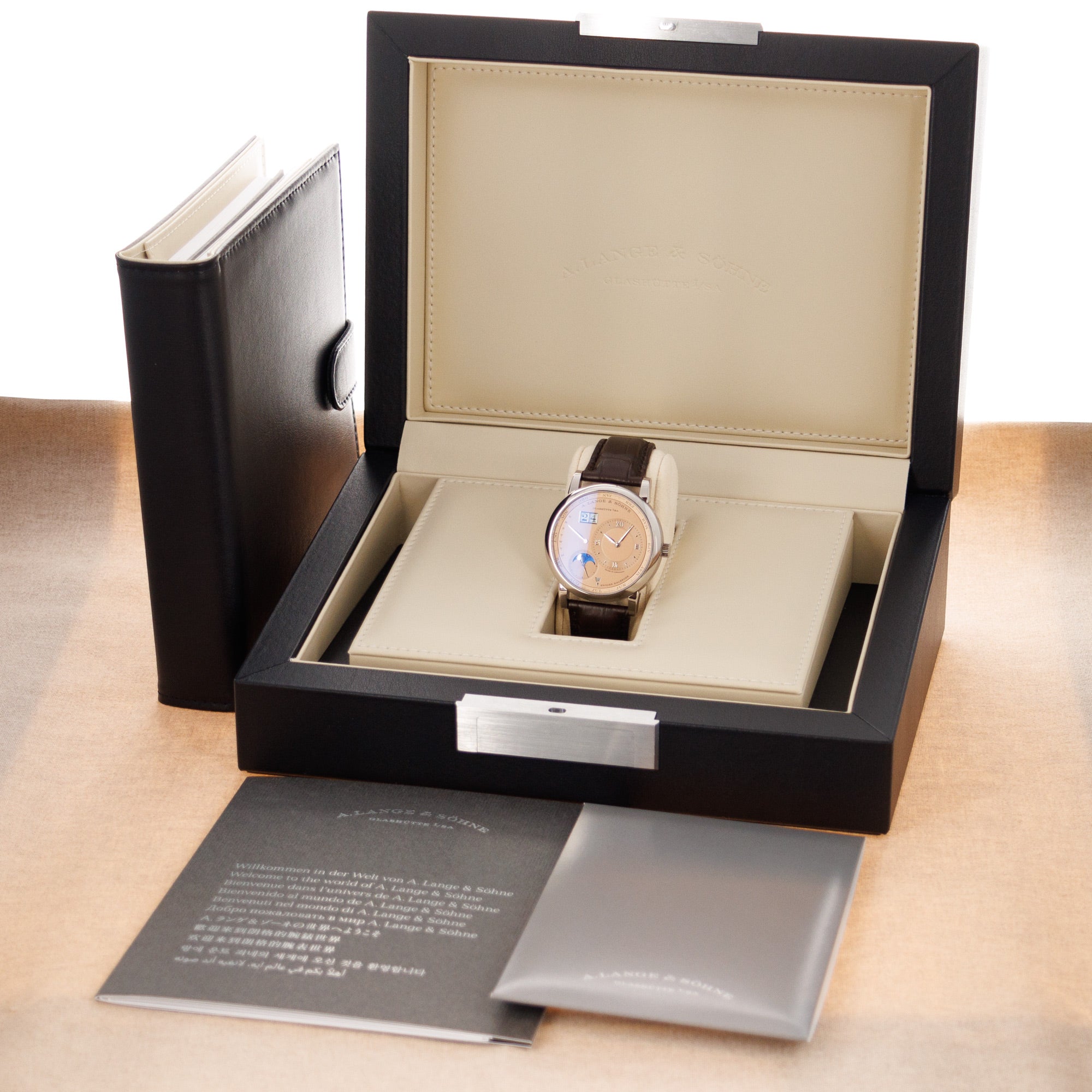 A. Lange & Sohne - A. Lange & Sohne White Gold Lange 1 Perpetual Calendar Ref. 345.056 - The Keystone Watches