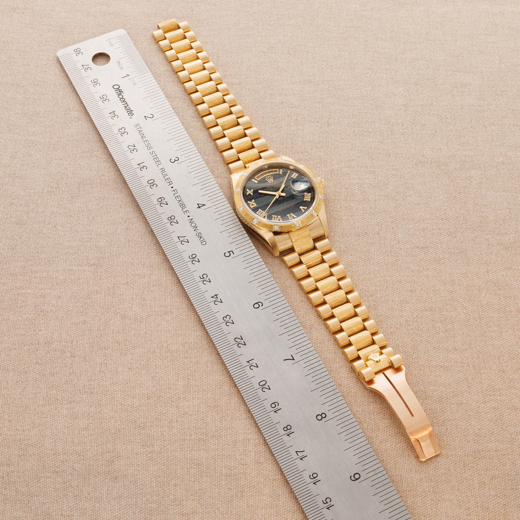 Rolex - Rolex Yellow Gold Day Date ref 18308 with Ferrite Dial - The Keystone Watches