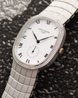 Patek Philippe - Patek Philippe White Gold Hobnail Ellipse Ref. 3987 - The Keystone Watches