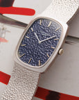 Patek Philippe - Patek Philippe White Gold Mechanical Watch Ref. 3567 with Textured Blue Dial - The Keystone Watches