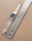 Patek Philippe - Patek Philippe White Gold Mechanical Watch Ref. 3567 with Textured Blue Dial - The Keystone Watches