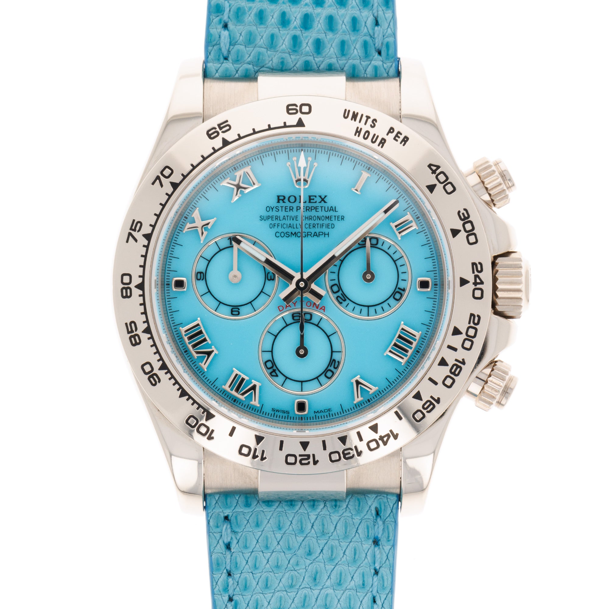 Rolex - ROLEX COSMOGRAPH DAYTONA BLUE BEACH WATCH REF. 116519 - The Keystone Watches