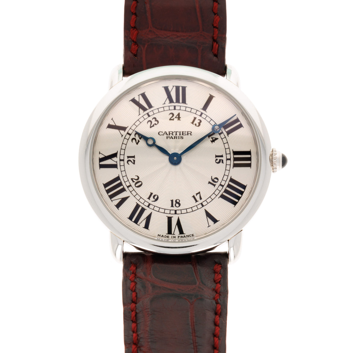 Cartier Ronde Louis 2452 Platinum