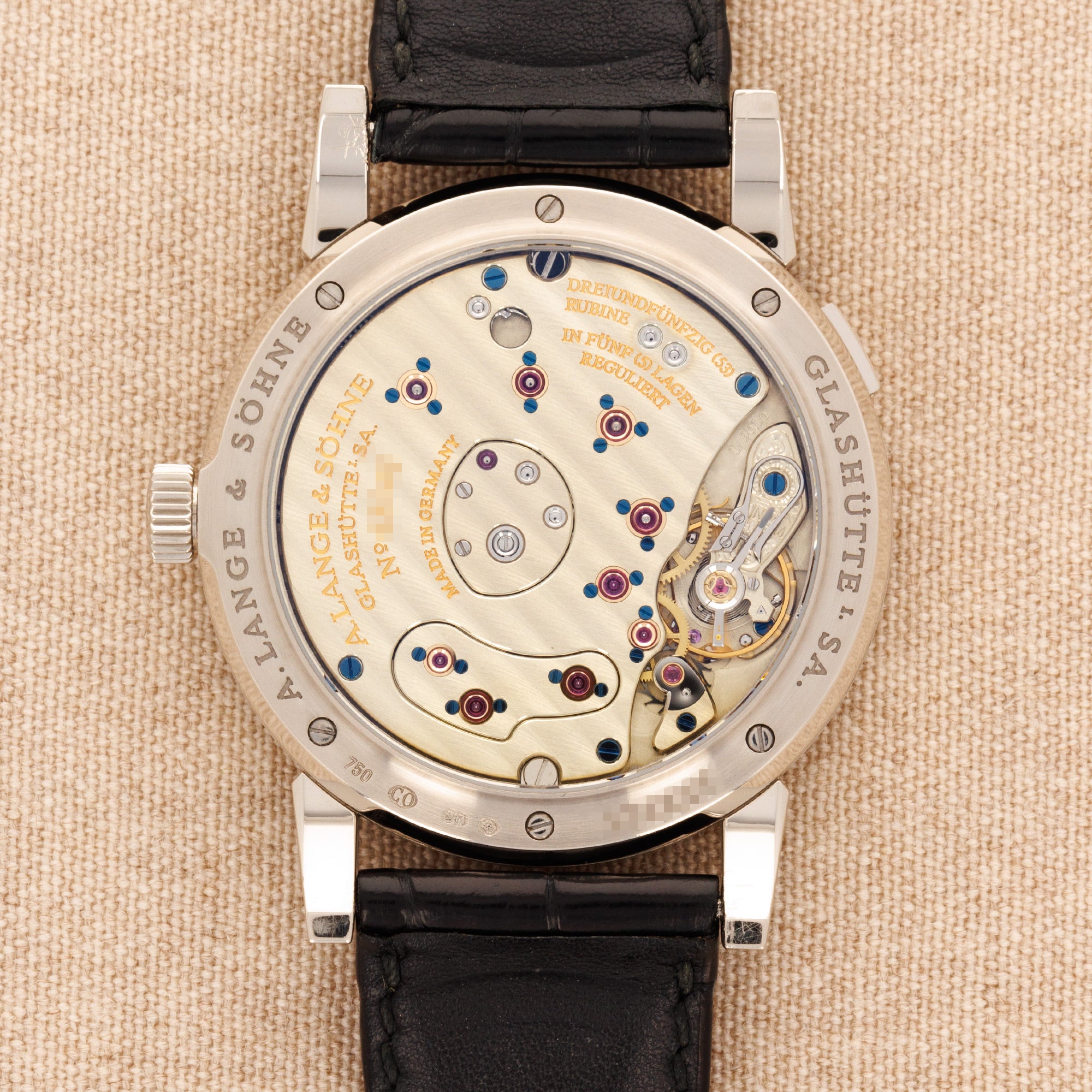 A. Lange & Sohne - A. Lange & Sohne White Gold Lange 1 101.027x - The Keystone Watches