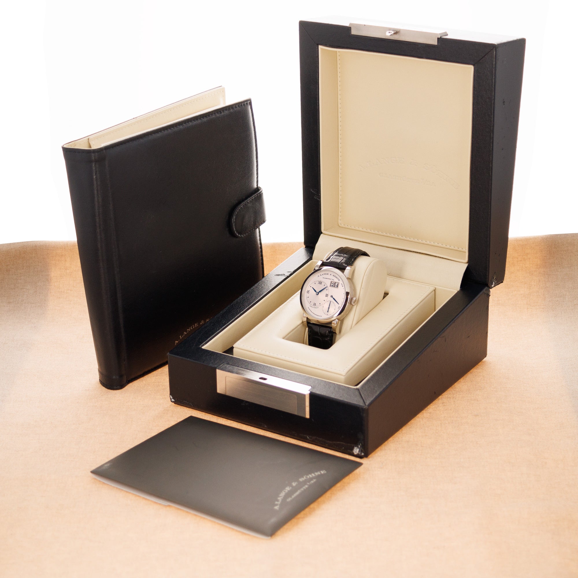 A. Lange & Sohne - A. Lange & Sohne White Gold Lange 1 101.027x - The Keystone Watches