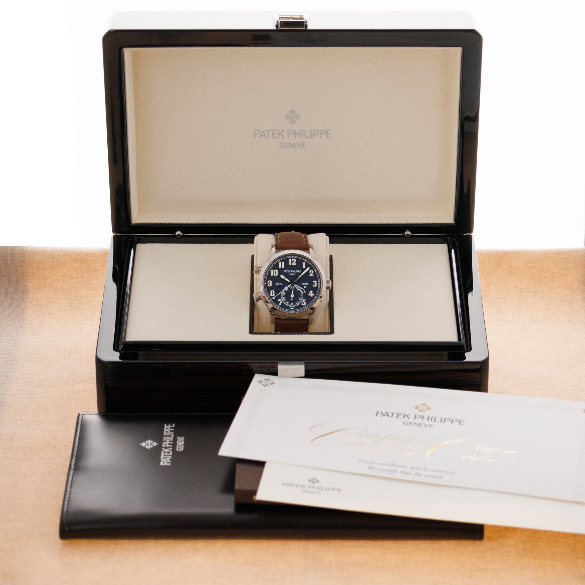 Patek Philippe - Patek Philippe White Gold Travel Time Ref. 5524G - The Keystone Watches