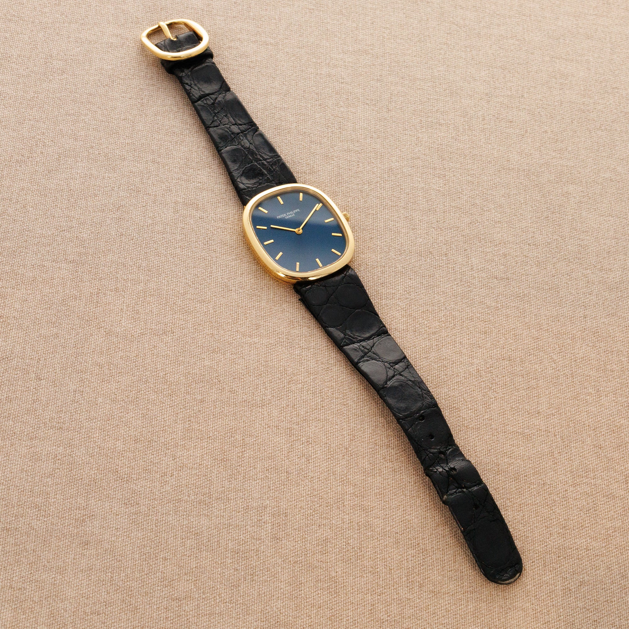 Patek Philippe - Patek Philippe Yellow Gold Ellipse Ref 3738 - The Keystone Watches