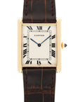 Cartier - Cartier Yellow Gold Jumbo Tank Automatique Watch, Circa 1970s - The Keystone Watches